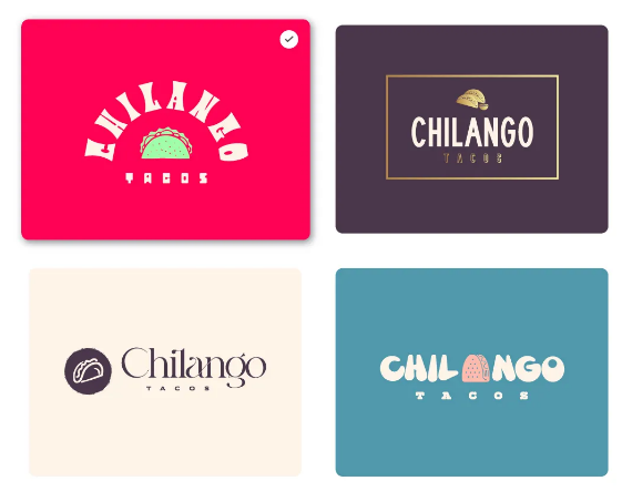  samples of logos from logo maker.